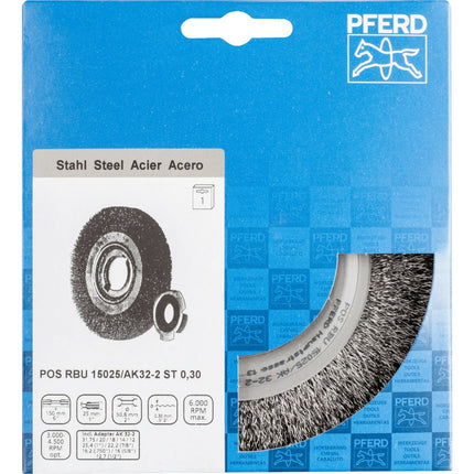 Afbeelding PFERD TOOLS ronde borstel RBU