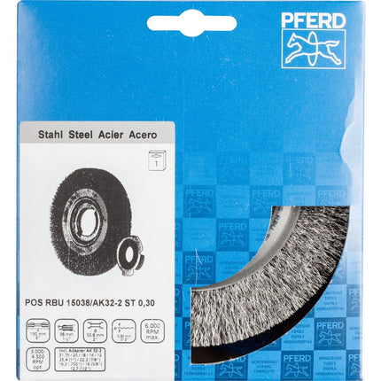 Afbeelding PFERD TOOLS ronde borstel RBU