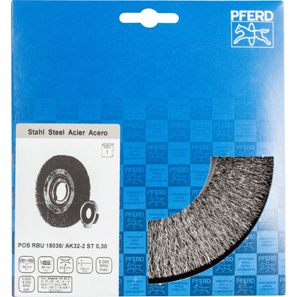 Afbeelding PFERD TOOLS ronde borstel RBU