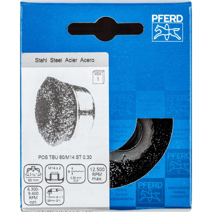 Afbeelding PFERD TOOLS komborstel schroefdraad TBU