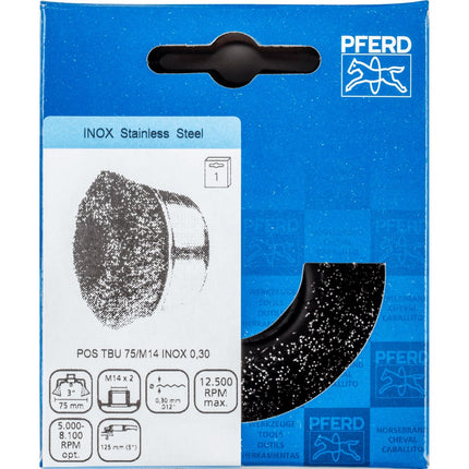 Afbeelding PFERD TOOLS komborstel schroefdraad TBU