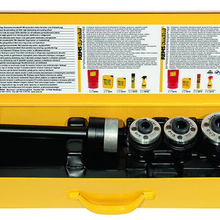 REMS snijkoppen S set R 3/8+1/2+3/4 - 520025 R