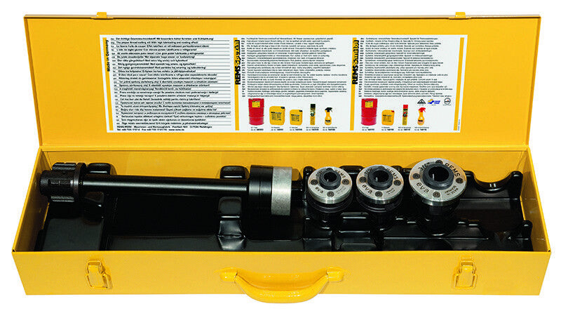 REMS snijkoppen S set R 3/8+1/2+3/4 - 520025 R