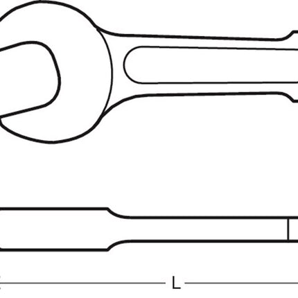 Bahco Steekslagsleutel ALBR 120mm – NS100-120