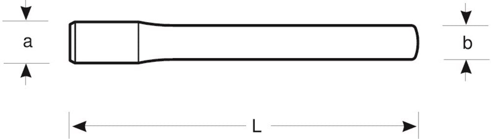 Bahco Beitel PLAT ALBR 25mm – NS606-300