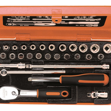 Bahco Doppenset 1/4" 29D – 6715PZ