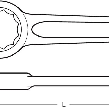 Bahco Ringslagsleutel 69mm ALBR – NS104-69