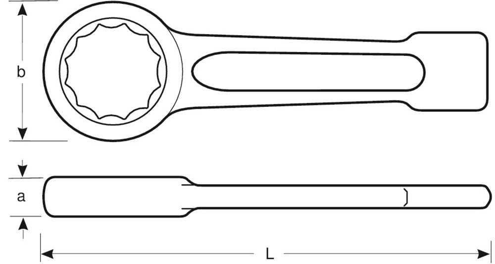 Bahco Ringslagsleutel ALBR 2.7/16 – NS106-78
