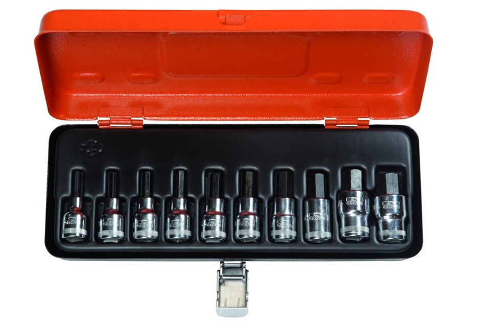Bahco Schrdr Dopsl Set 1/2" 10D – 7809M/10