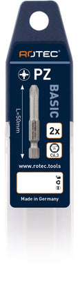 Schroefbit PZ, E6.3, in EV-pack