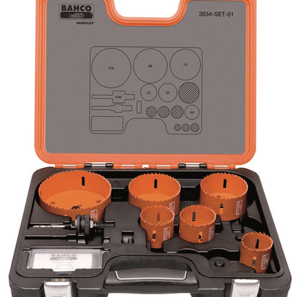 Bahco Gatzagenset Bimetaal 7D – 3834-SET-61