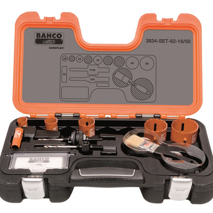 Bahco Gatzagenset Bimetaal 8D – 3834-SET-62-16/50