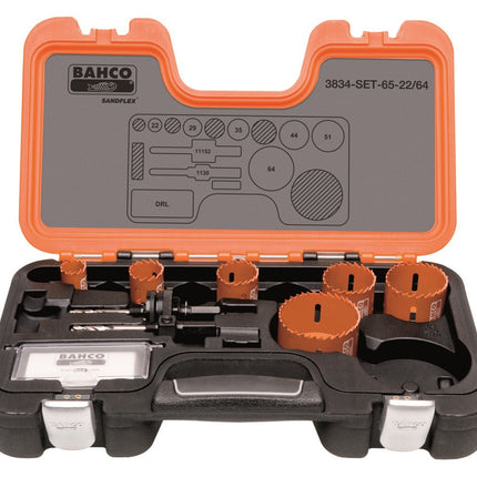 Bahco Gatzagenset Bimetaal 11D – 3834-SET-65-22/64