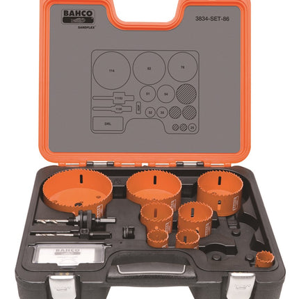 Bahco Gatzagenset Bimetaal 9D – 3834-SET-86