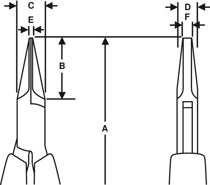 Bahco Platbektang Lindstrom – 7490