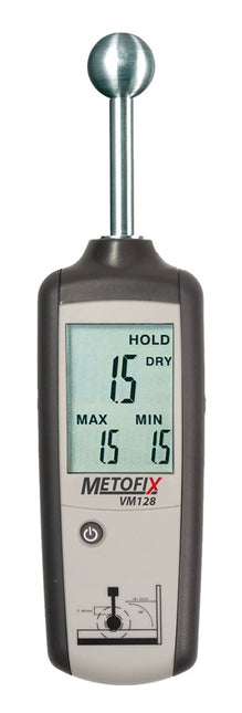 Metofix VM128 Vochtmeter Klimaattechiek in Tasje Incl. Batterijen – 545709