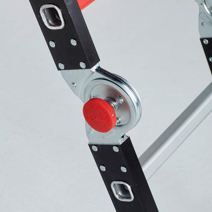 Vouwladder Varitrex prof 4x3 USP 4 scharnier detail