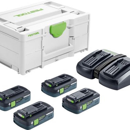 Energie Set SYS 18V 4x4,0/TCL6DUO