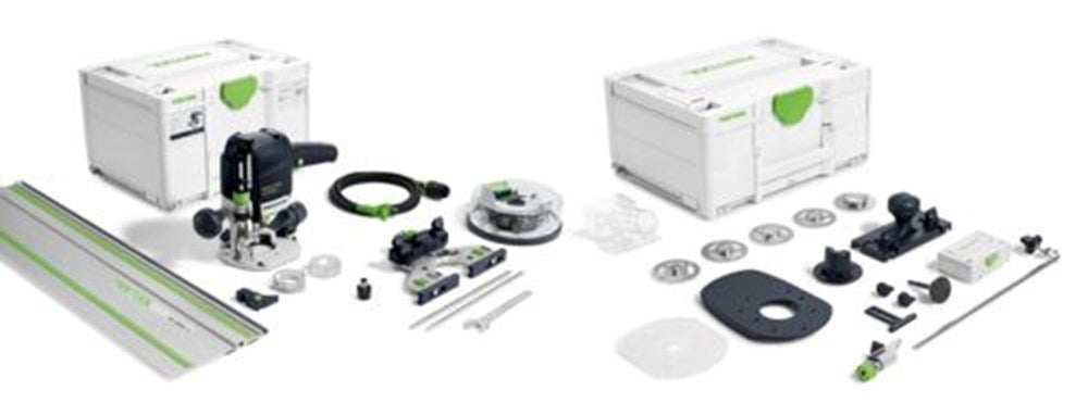 Bovenfreesmachine OF 1010 REBQ-FS-Set+Box