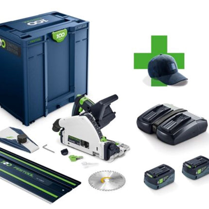 Accu-Invalcirkelzaagmachine TSC 55 KEBI-Plus/XL-FS100Y