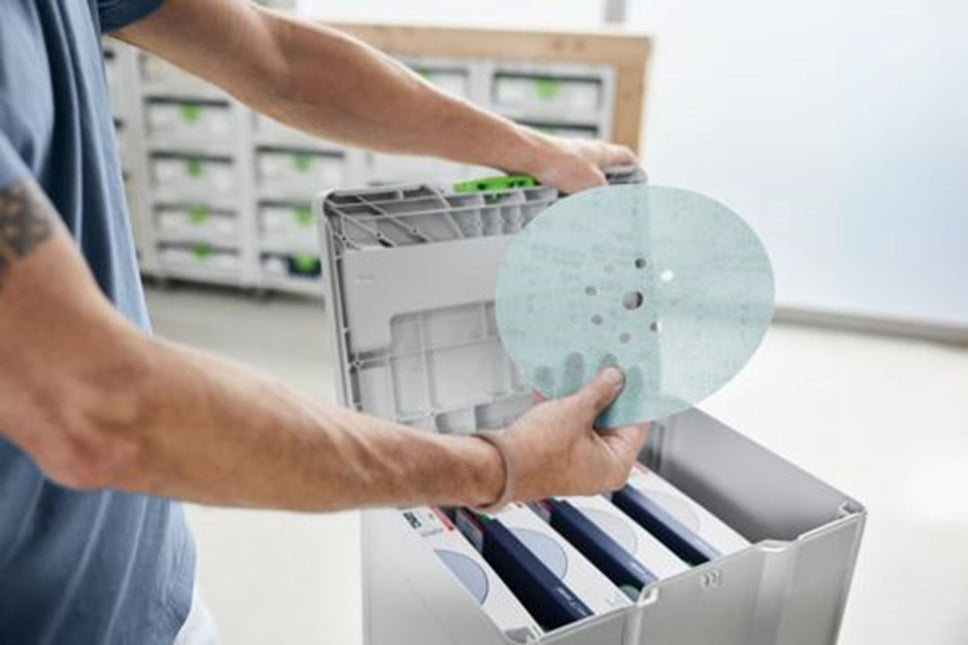 Schuurmateriaal-Systainer³ D225 GR NET SYS