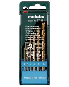 Metabo HSS-TiN Borencassette 6-Delig