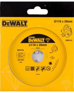DeWalt DT3715-QZ Diamantblad EXTREME Tegels 110x20mm