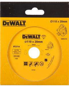 DeWalt DT3714-QZ Diamantblad voor Tegels 110x20mm