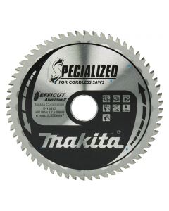 Makita Afkort- en cirkelzaagblad Aluminium Efficut 185x30mm 60T 0g - E-16813