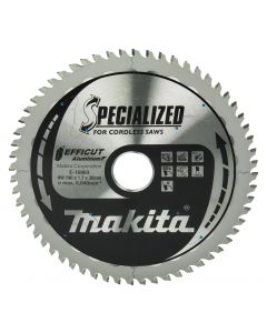 Makita Afkort- en cirkelzaagblad Aluminium Efficut 216x30mm 60T 0g - E-16916