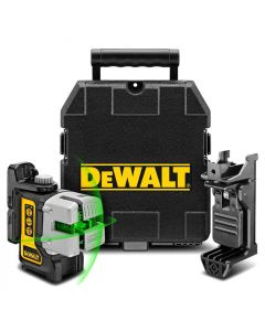 DeWALT DW089CG zelfnivellerende Multilijnlaser 3 groene stralen - in koffer