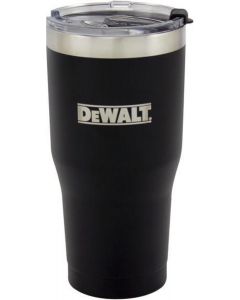 DeWalt DXC30OZTBS Thermo Beker Zwart 900ml Isolatiebeker voor veel Koffie en Frisdrank 0.9L