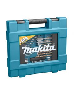 Makita Boor/bit set 104-delig D-31778