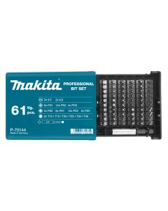 Makita Schroefbitset 61-dlg P-70144
