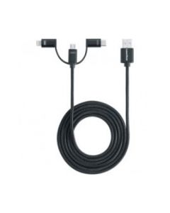 Laserliner PersonalCable 3-in-1 USB oplaadkabel 020.120A